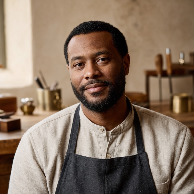 Idris M. portrait
